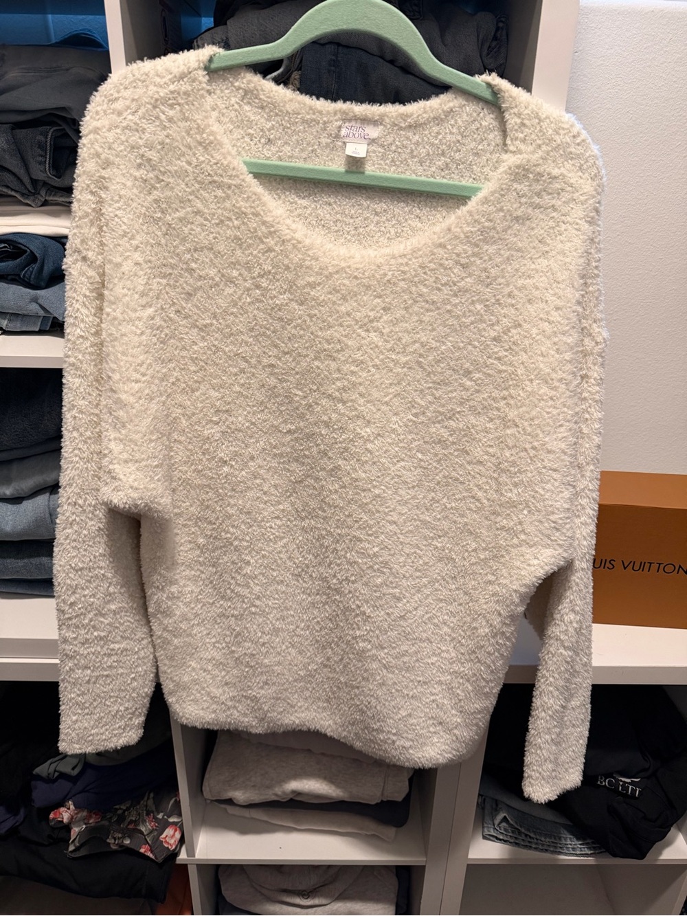 Cozy Cream Bouclé Sweater - Soft Everyday Pullover
